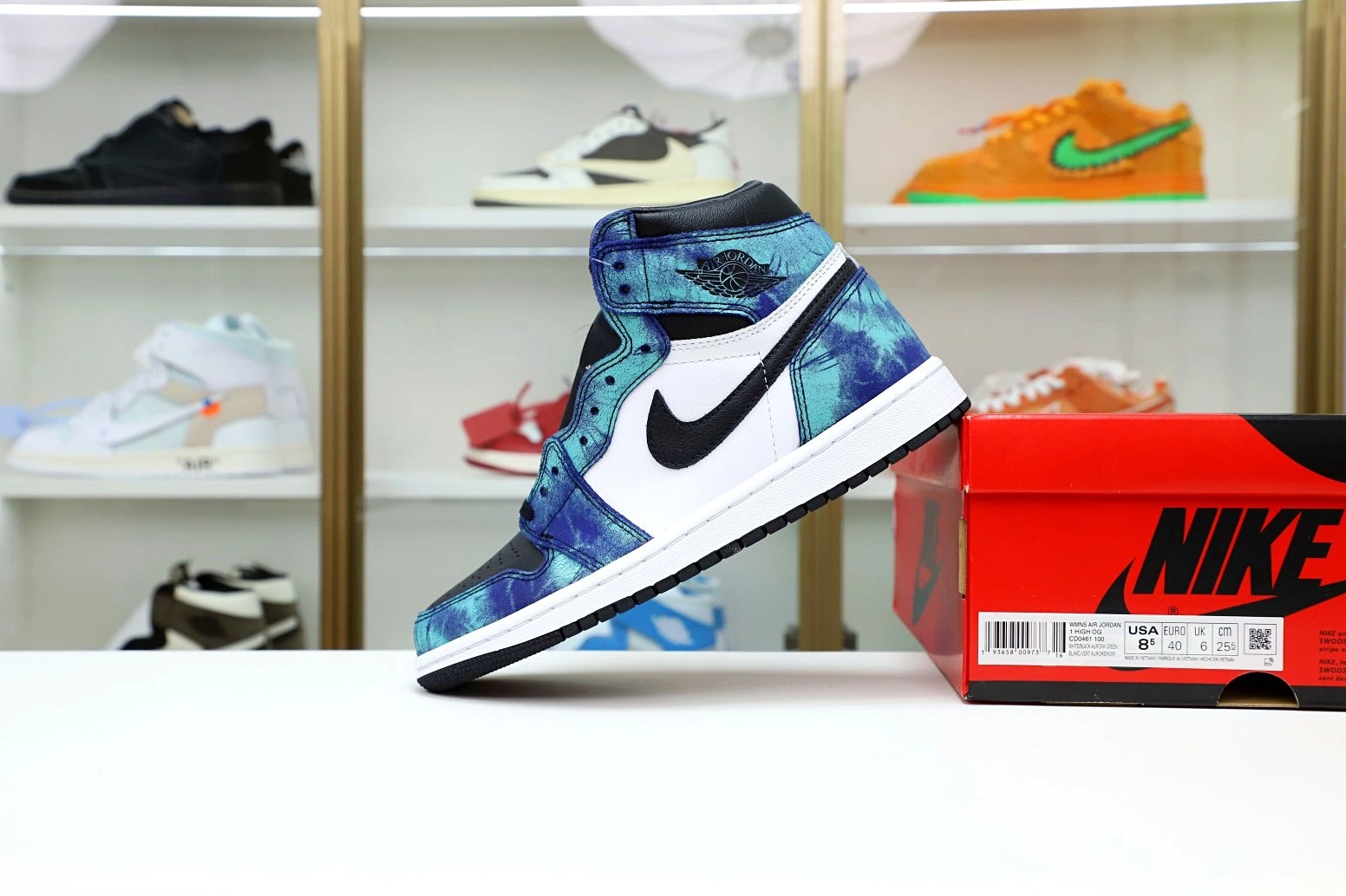 OG Air High  1 Tie-Dye Jordan 1025